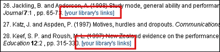 Outbound OpenURL links in Informaworld