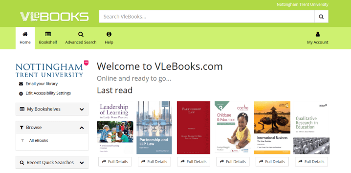 VLebooks.com home page